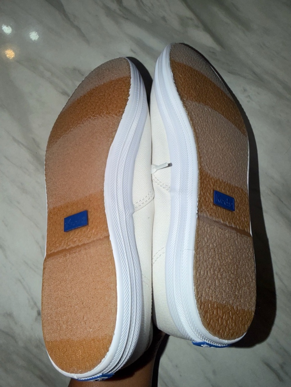 KEDS Women’s Champion Canvas Basic White Sneakers NEW 6.5 - Picture 4 of 6